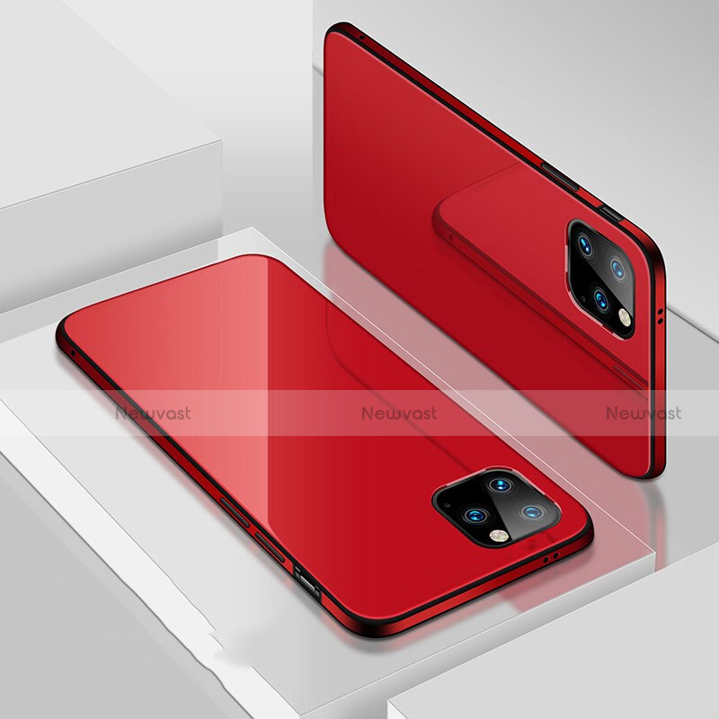 Luxury Aluminum Metal Cover Case T02 for Apple iPhone 11 Pro Red