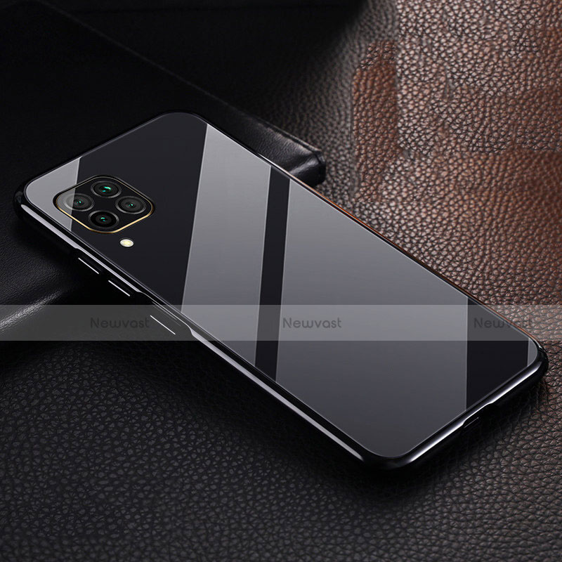 Luxury Aluminum Metal Cover Case T02 for Huawei Nova 6 SE Black