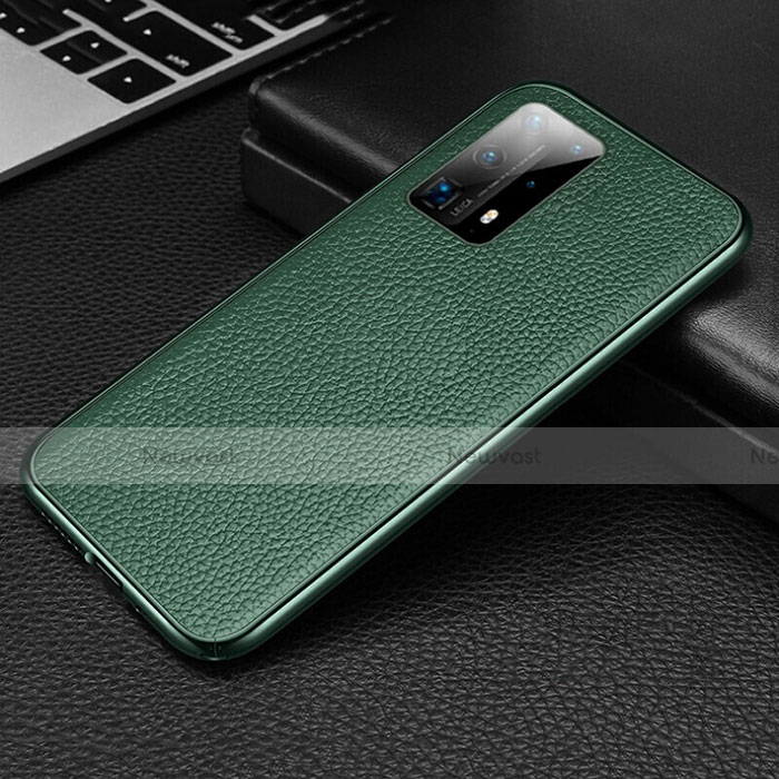 Luxury Aluminum Metal Cover Case T02 for Huawei P40 Pro+ Plus Green