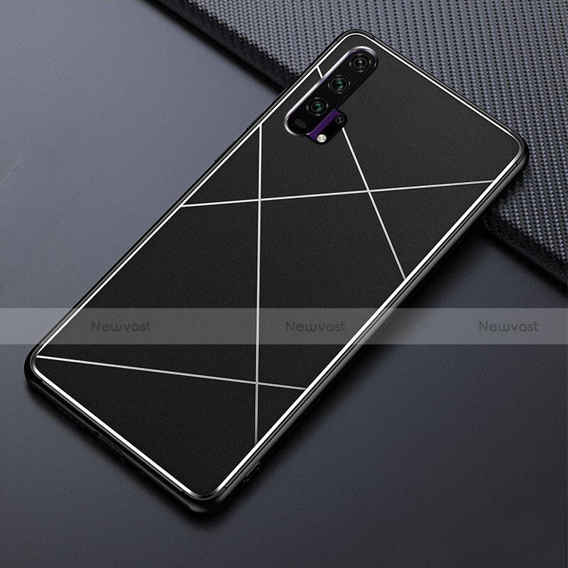Luxury Aluminum Metal Cover Case T03 for Huawei Honor 20 Pro Black