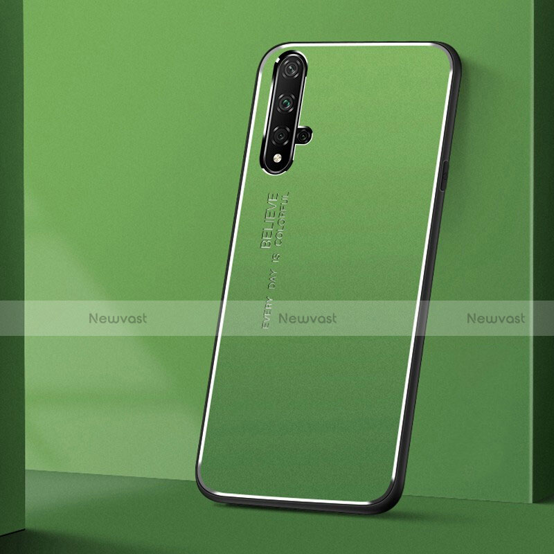 Luxury Aluminum Metal Cover Case T04 for Huawei Honor 20 Green