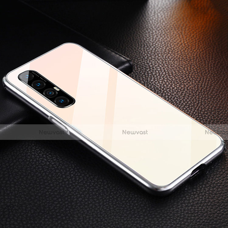Luxury Aluminum Metal Cover Case T04 for Oppo Find X2 Neo Gold