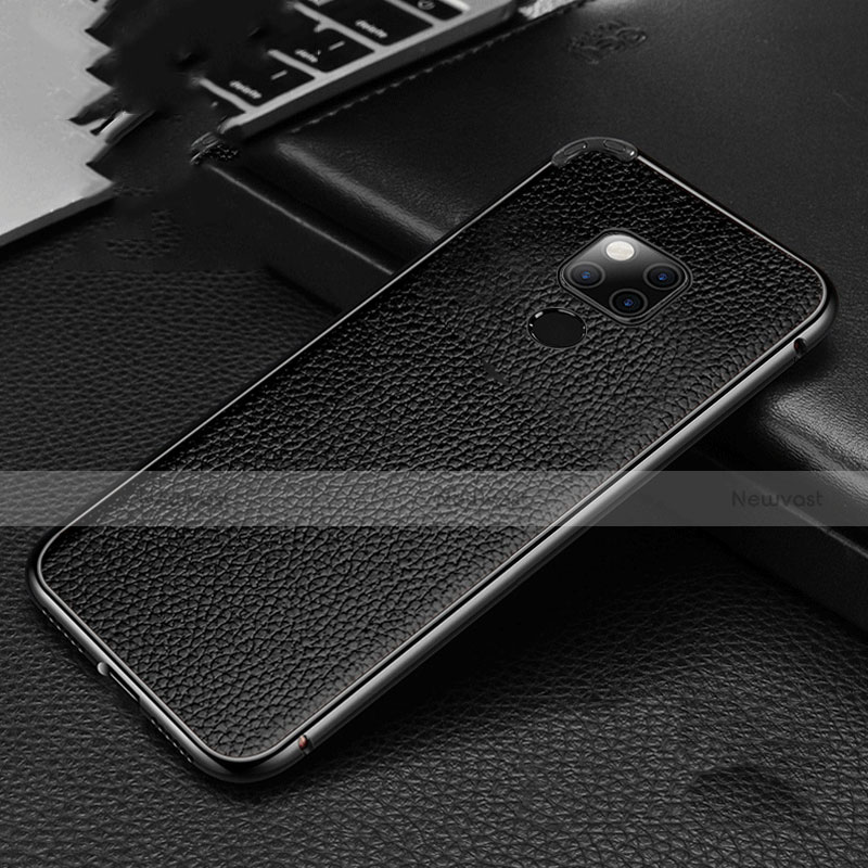 Luxury Aluminum Metal Cover Case T08 for Huawei Mate 20 X 5G Black