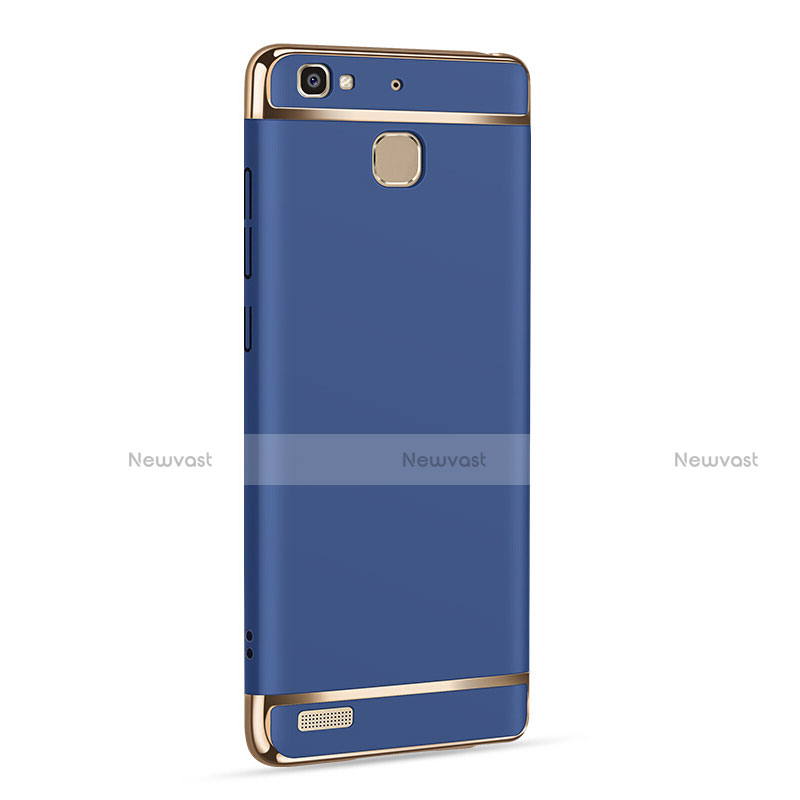 Luxury Aluminum Metal Cover for Huawei G8 Mini Blue