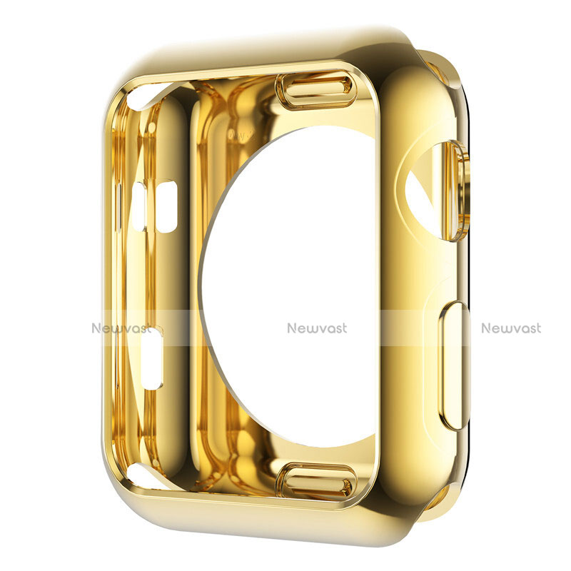 Luxury Aluminum Metal Frame Case A01 for Apple iWatch 3 38mm Gold