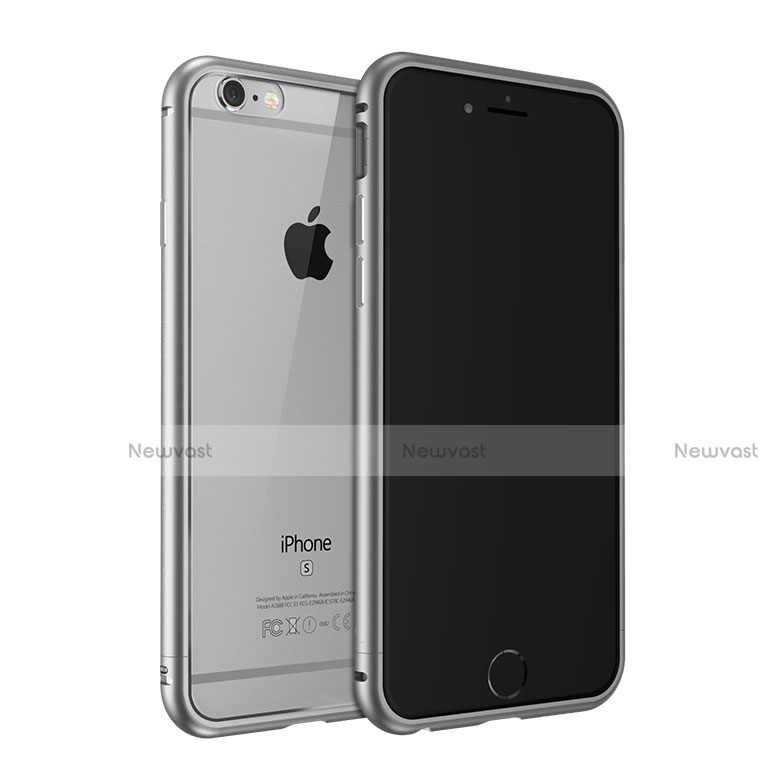 Luxury Aluminum Metal Frame Case for Apple iPhone 6S Gray