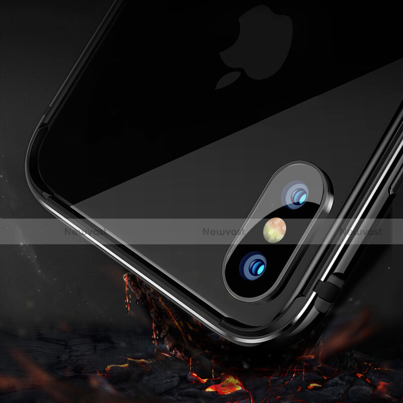 Luxury Aluminum Metal Frame Case for Apple iPhone Xs Max Black