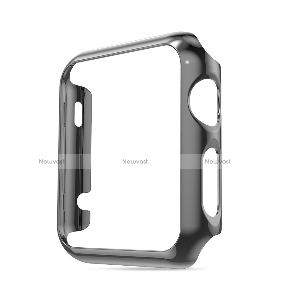 Luxury Aluminum Metal Frame Case for Apple iWatch 3 42mm Gray
