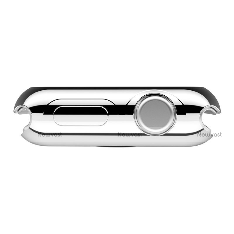 Luxury Aluminum Metal Frame Cover A01 for Apple iWatch 3 38mm Silver