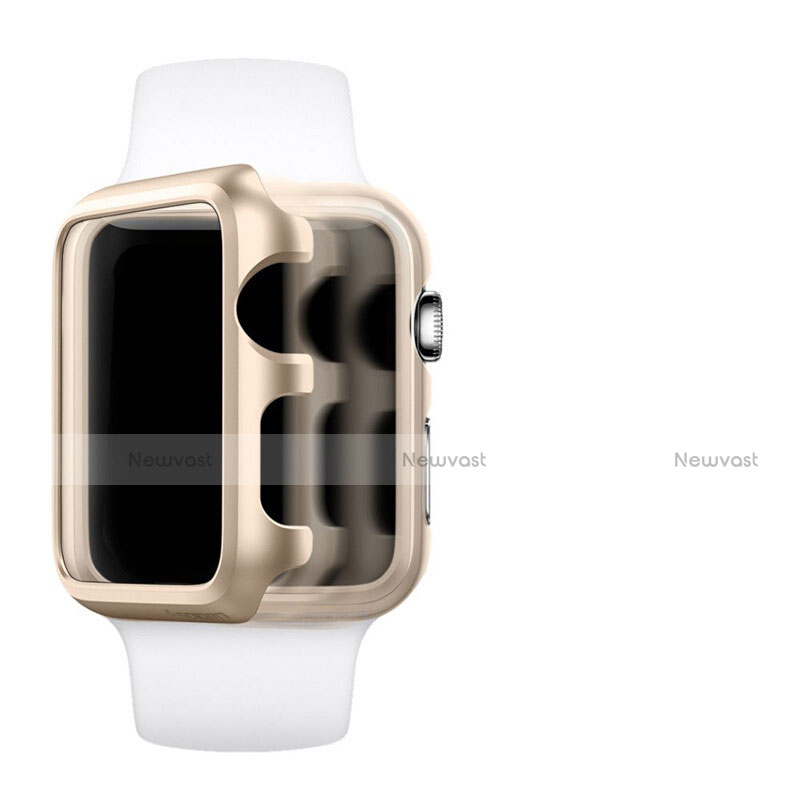Luxury Aluminum Metal Frame Cover C01 for Apple iWatch 2 38mm Gold