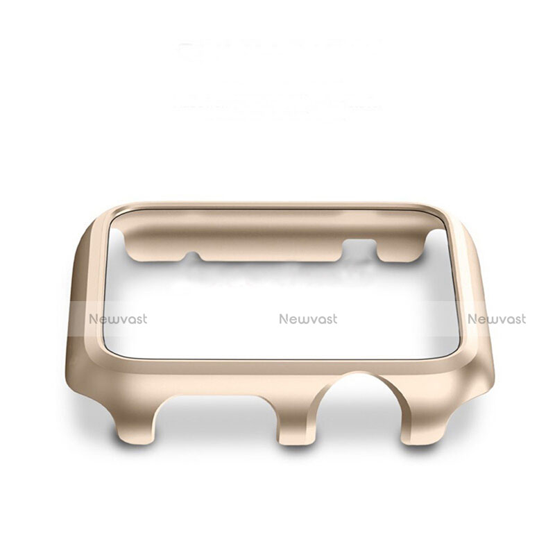 Luxury Aluminum Metal Frame Cover C01 for Apple iWatch 2 42mm Gold