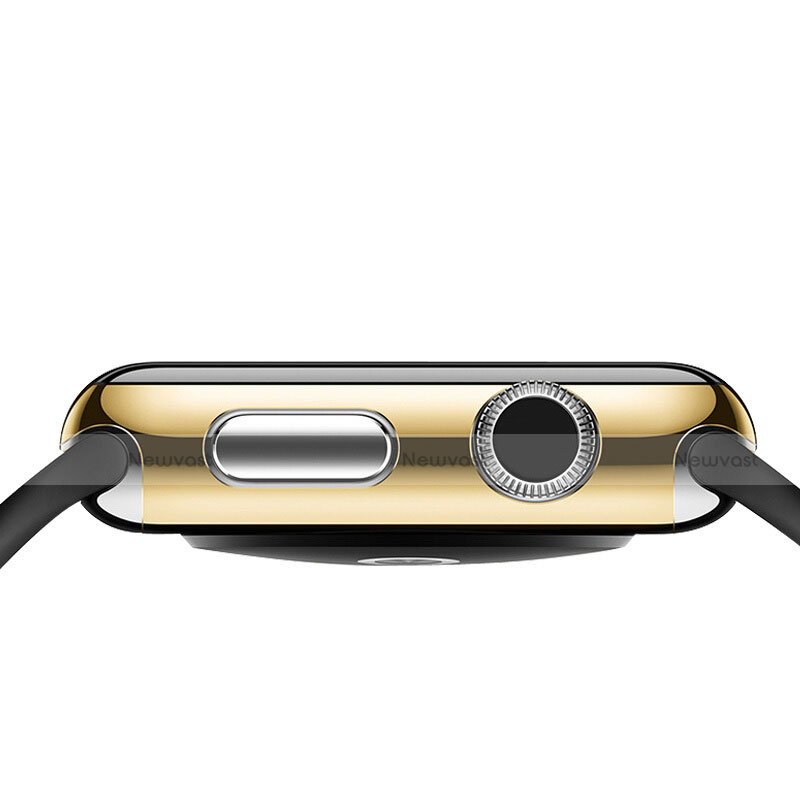 Luxury Aluminum Metal Frame Cover C02 for Apple iWatch 2 38mm Gold