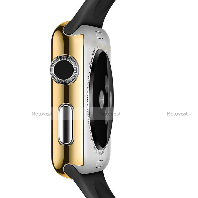 Luxury Aluminum Metal Frame Cover C02 for Apple iWatch 2 42mm Gold