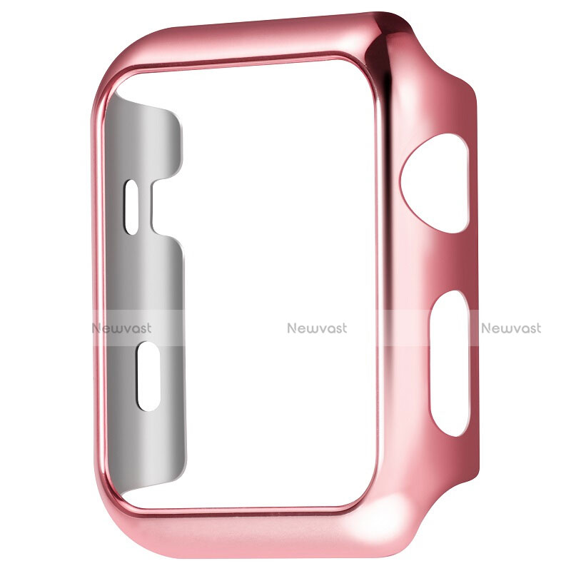Luxury Aluminum Metal Frame Cover C03 for Apple iWatch 2 38mm Pink
