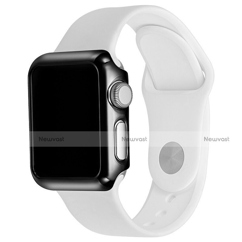 Luxury Aluminum Metal Frame Cover C03 for Apple iWatch 2 42mm Black