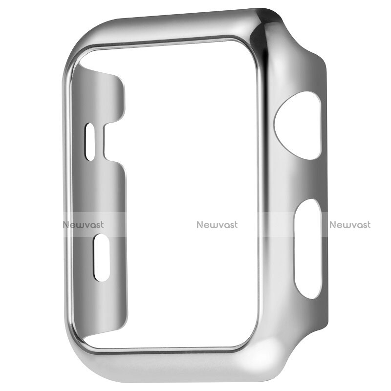 Luxury Aluminum Metal Frame Cover C03 for Apple iWatch 2 42mm Silver