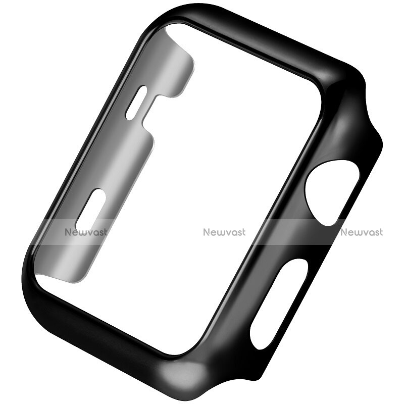 Luxury Aluminum Metal Frame Cover C03 for Apple iWatch 3 42mm Black