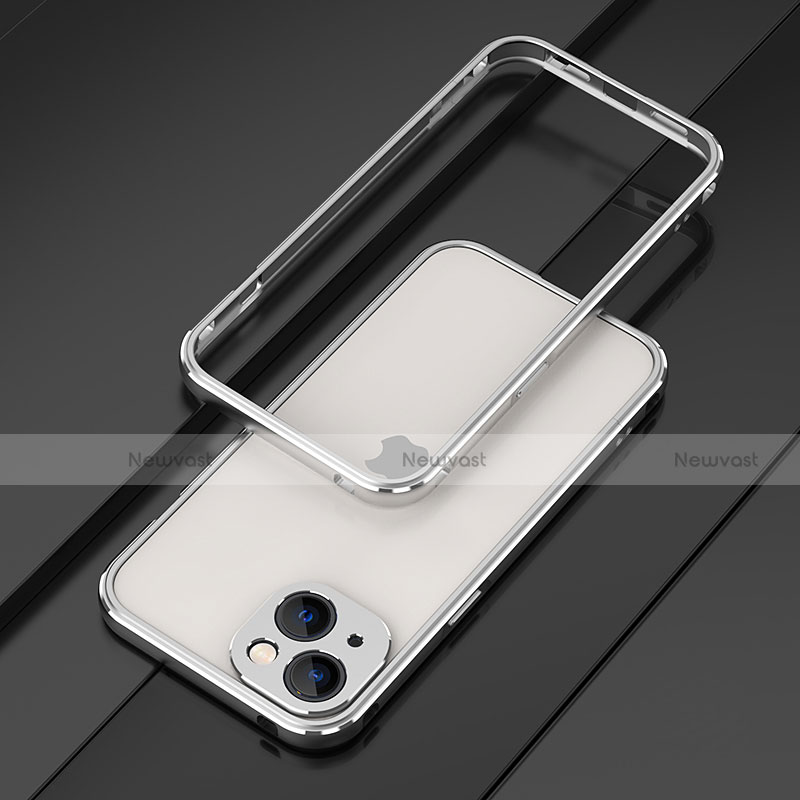 Luxury Aluminum Metal Frame Cover Case A01 for Apple iPhone 14