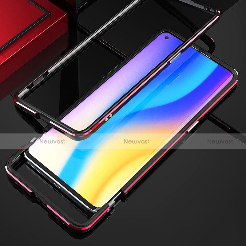 Luxury Aluminum Metal Frame Cover Case A01 for Oppo Reno3 Pro