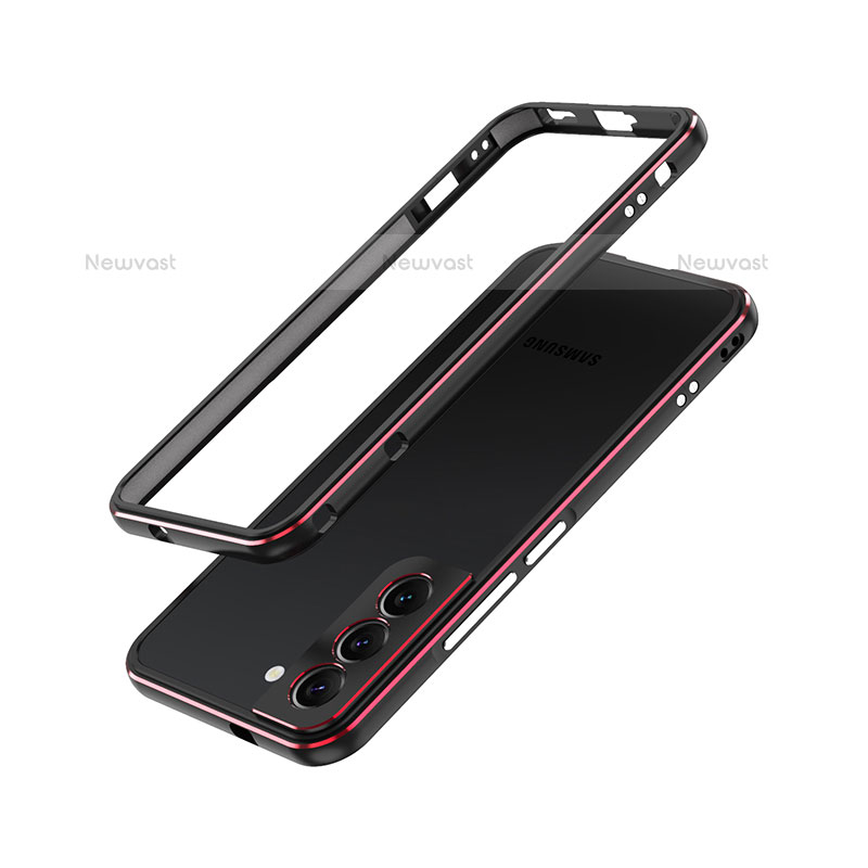 Luxury Aluminum Metal Frame Cover Case A01 for Samsung Galaxy S22 5G