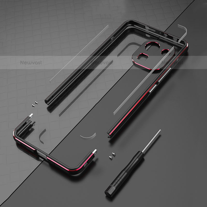 Luxury Aluminum Metal Frame Cover Case A01 for Xiaomi Mi 11 Pro 5G