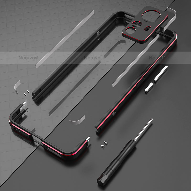Luxury Aluminum Metal Frame Cover Case A01 for Xiaomi Mi 12S Pro 5G