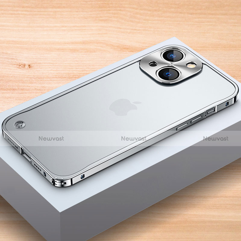 Luxury Aluminum Metal Frame Cover Case A04 for Apple iPhone 14