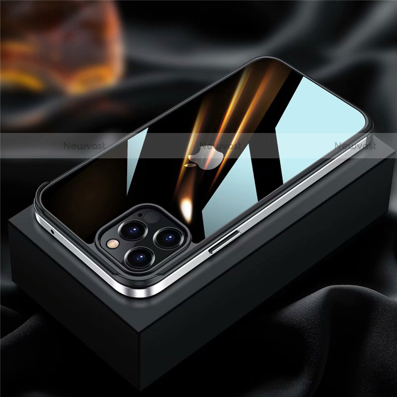 Luxury Aluminum Metal Frame Cover Case for Apple iPhone 12 Pro