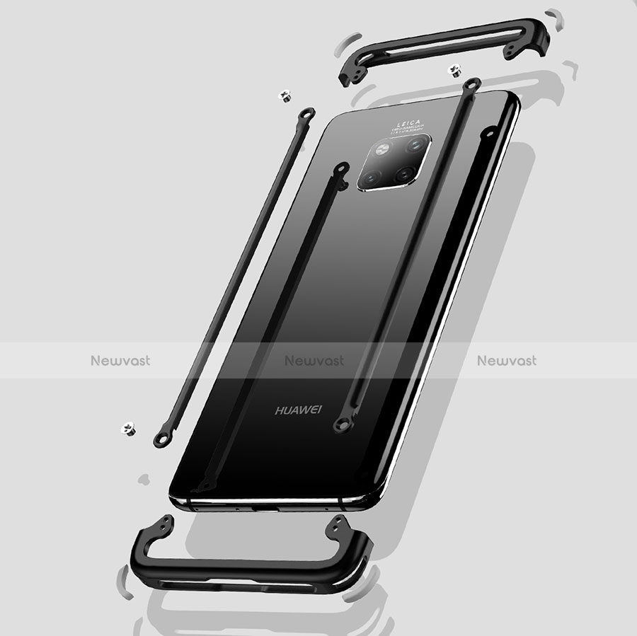 Luxury Aluminum Metal Frame Cover Case for Huawei Mate 20 Pro