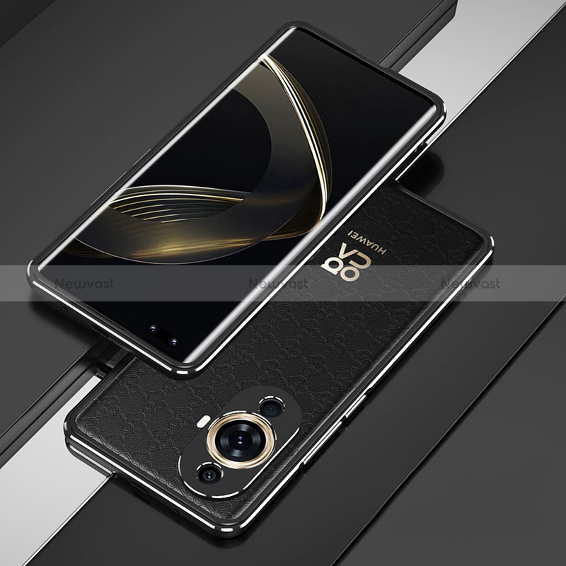 Luxury Aluminum Metal Frame Cover Case for Huawei Nova 11 Pro