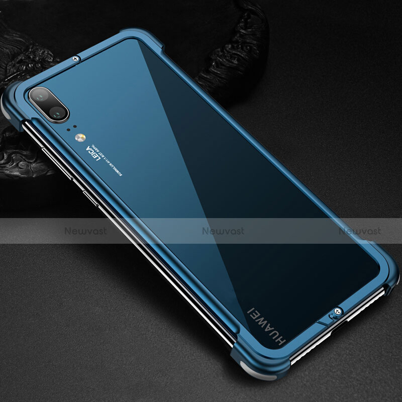 Luxury Aluminum Metal Frame Cover Case for Huawei P20
