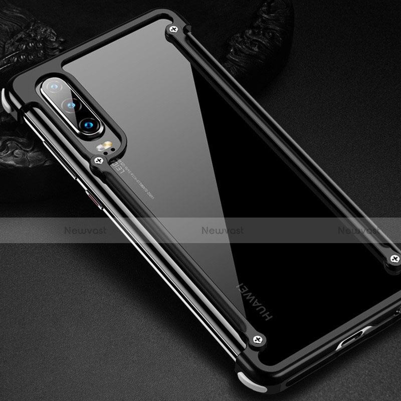 Luxury Aluminum Metal Frame Cover Case for Huawei P30
