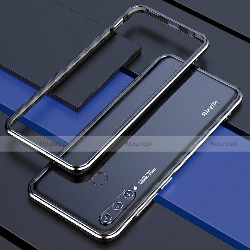 Luxury Aluminum Metal Frame Cover Case for Huawei P30 Lite New Edition Black