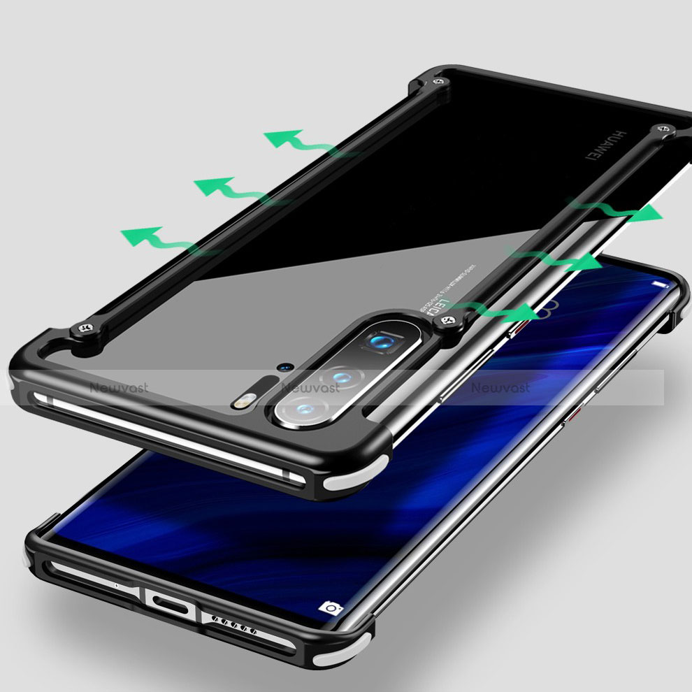 Luxury Aluminum Metal Frame Cover Case for Huawei P30 Pro