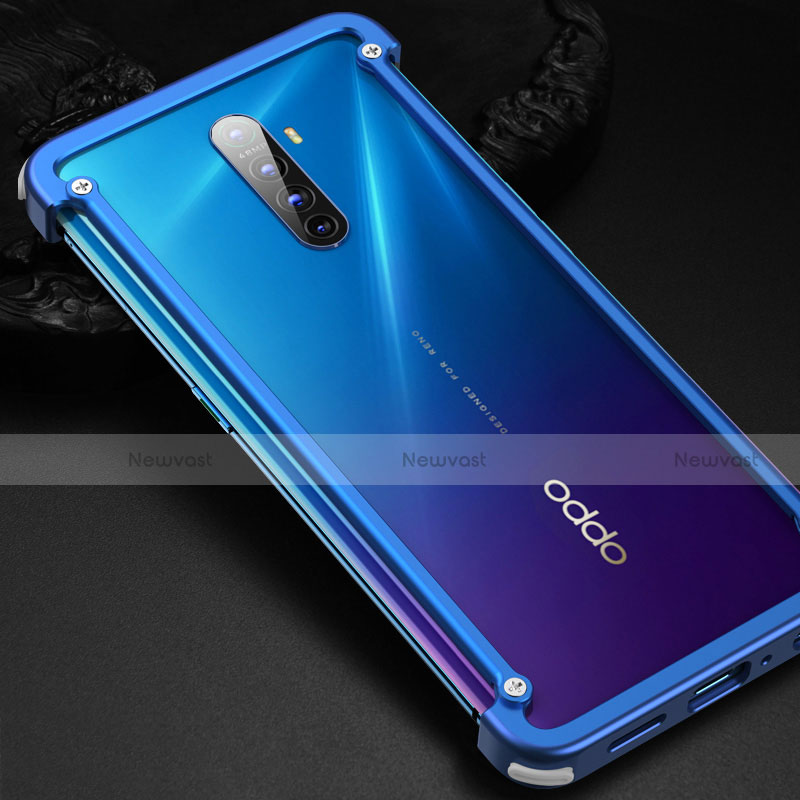 Luxury Aluminum Metal Frame Cover Case for Oppo Reno Ace