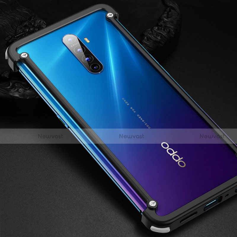 Luxury Aluminum Metal Frame Cover Case for Oppo Reno Ace