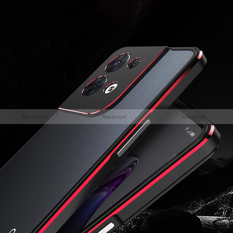 Luxury Aluminum Metal Frame Cover Case for Oppo Reno9 5G