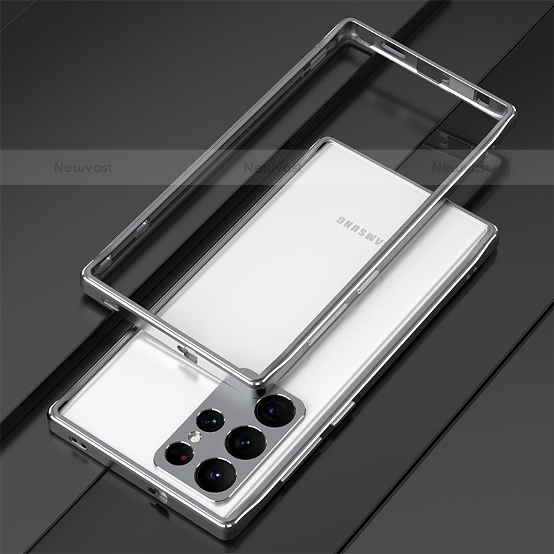 Luxury Aluminum Metal Frame Cover Case for Samsung Galaxy S22 Ultra 5G