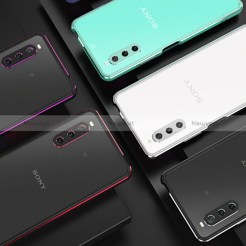 Luxury Aluminum Metal Frame Cover Case for Sony Xperia 10 V