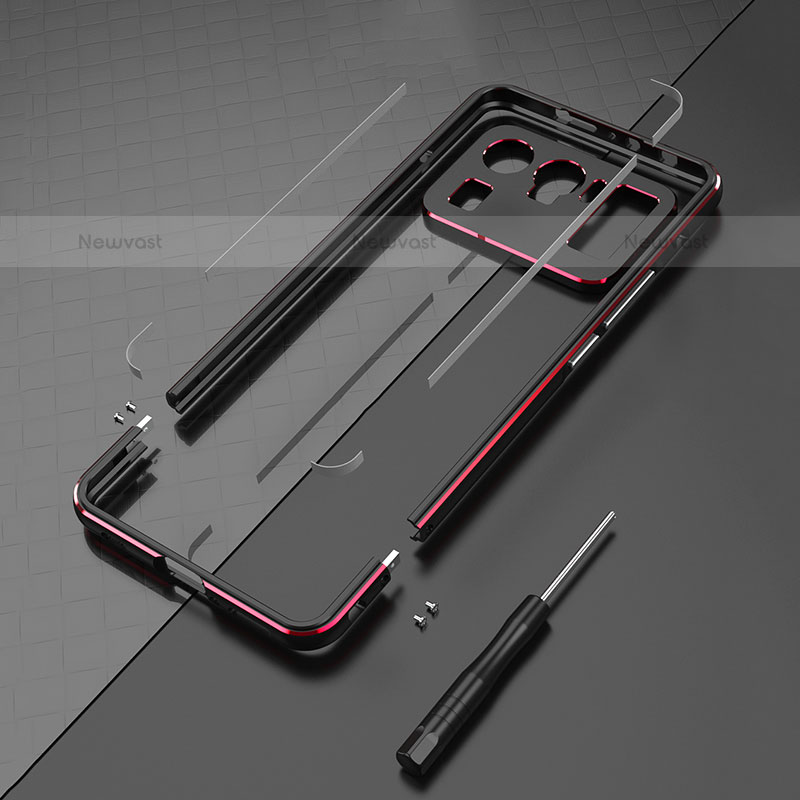Luxury Aluminum Metal Frame Cover Case for Xiaomi Mi 11 Ultra 5G