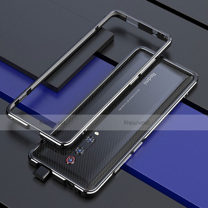 Luxury Aluminum Metal Frame Cover Case for Xiaomi Mi 9T Black