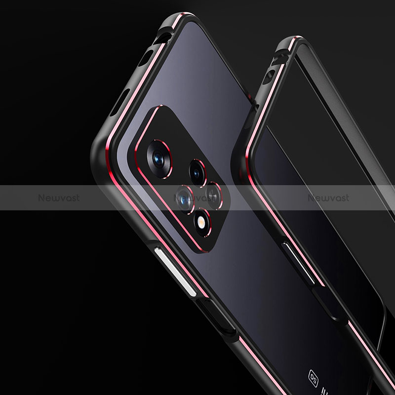 Luxury Aluminum Metal Frame Cover Case for Xiaomi Redmi Note 11 Pro+ Plus 5G