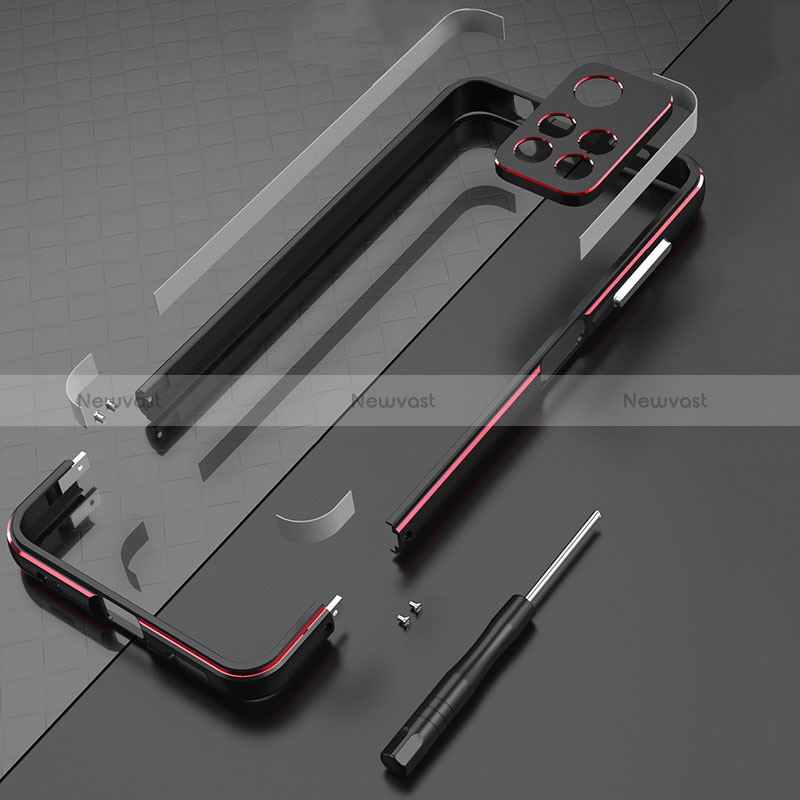 Luxury Aluminum Metal Frame Cover Case for Xiaomi Redmi Note 11 Pro+ Plus 5G