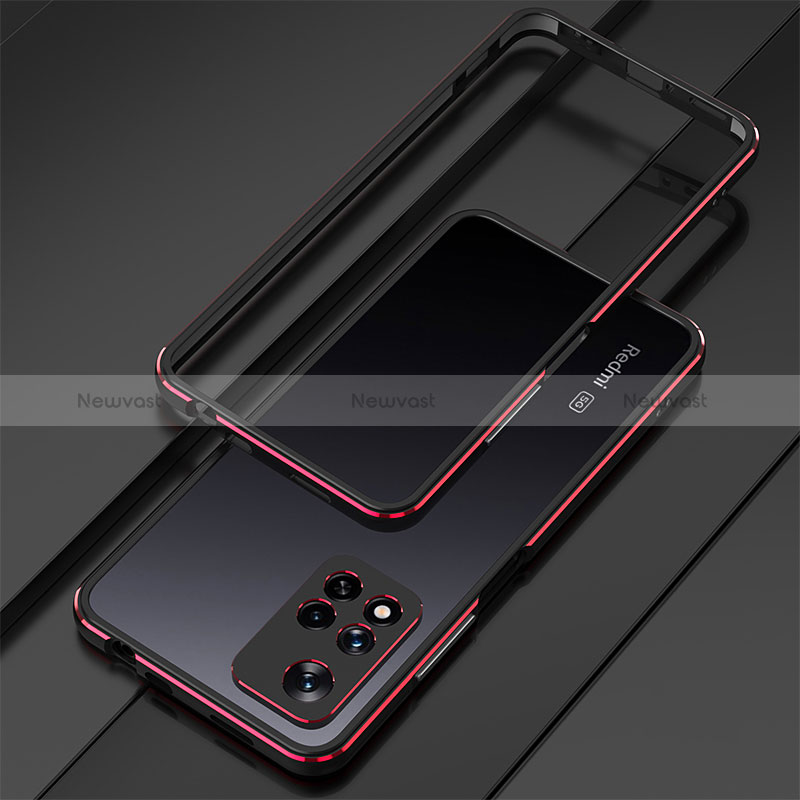 Luxury Aluminum Metal Frame Cover Case for Xiaomi Redmi Note 11 Pro+ Plus 5G