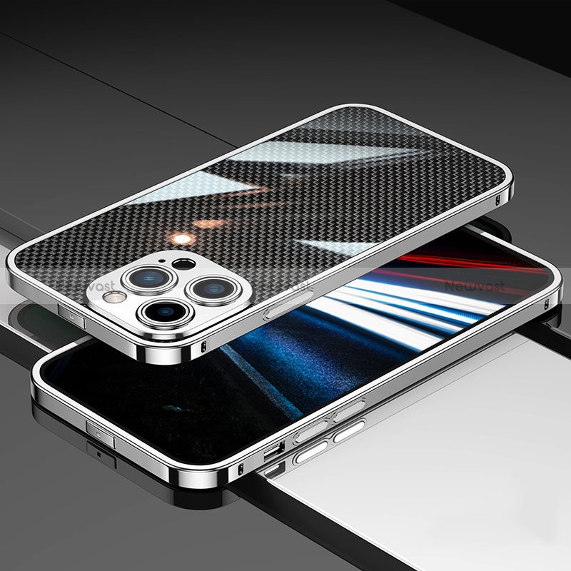 Luxury Aluminum Metal Frame Cover Case JL1 for Apple iPhone 14 Pro