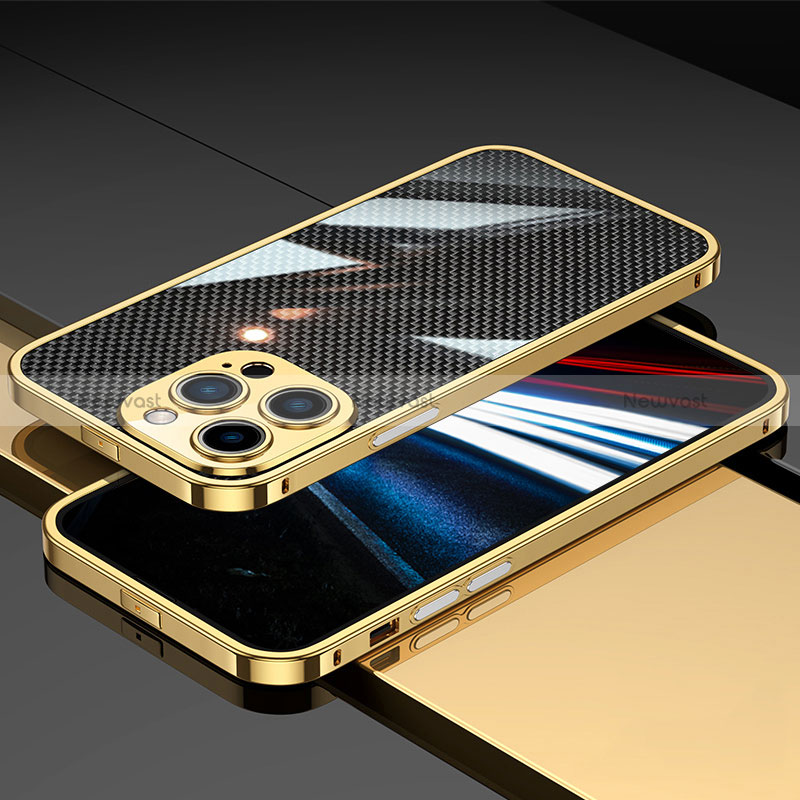 Luxury Aluminum Metal Frame Cover Case JL1 for Apple iPhone 15 Pro