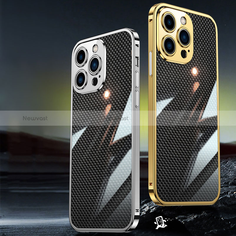 Luxury Aluminum Metal Frame Cover Case JL1 for Apple iPhone 15 Pro