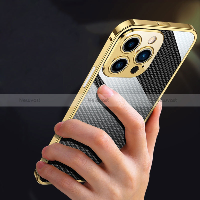 Luxury Aluminum Metal Frame Cover Case JL1 for Apple iPhone 15 Pro Max