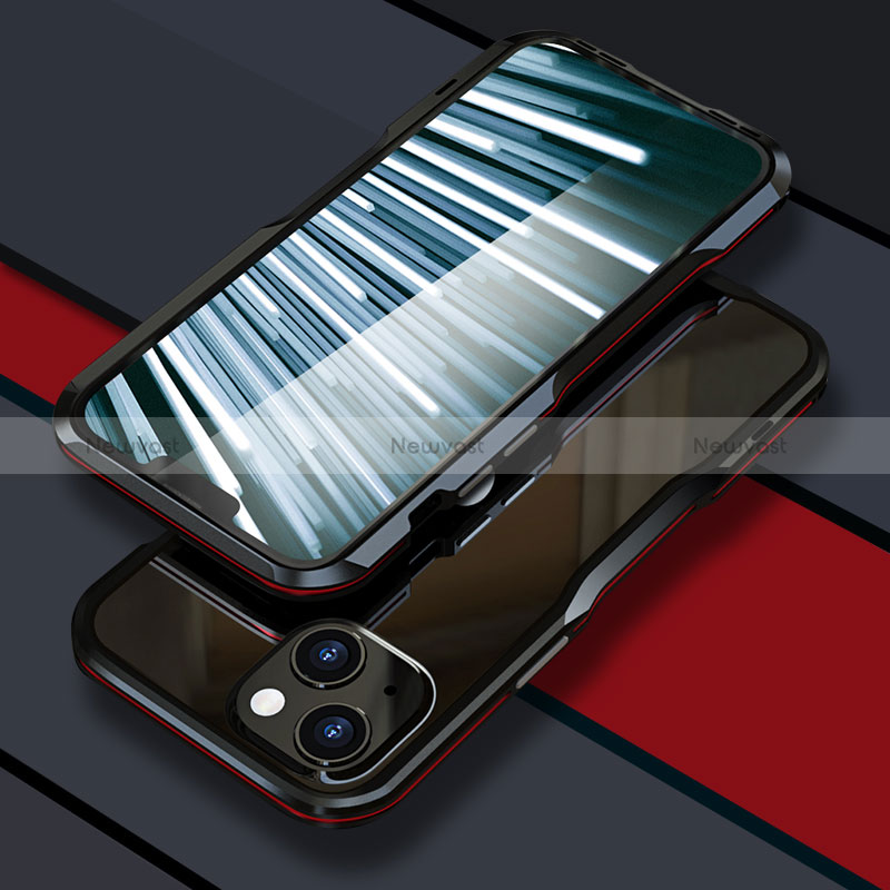 Luxury Aluminum Metal Frame Cover Case LF1 for Apple iPhone 14 Plus