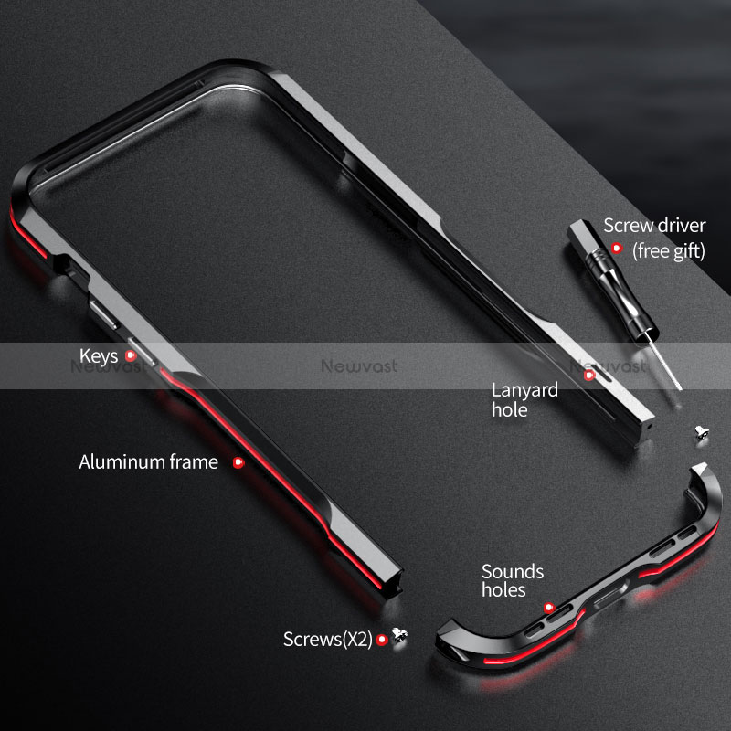 Luxury Aluminum Metal Frame Cover Case LF2 for Apple iPhone 14 Plus